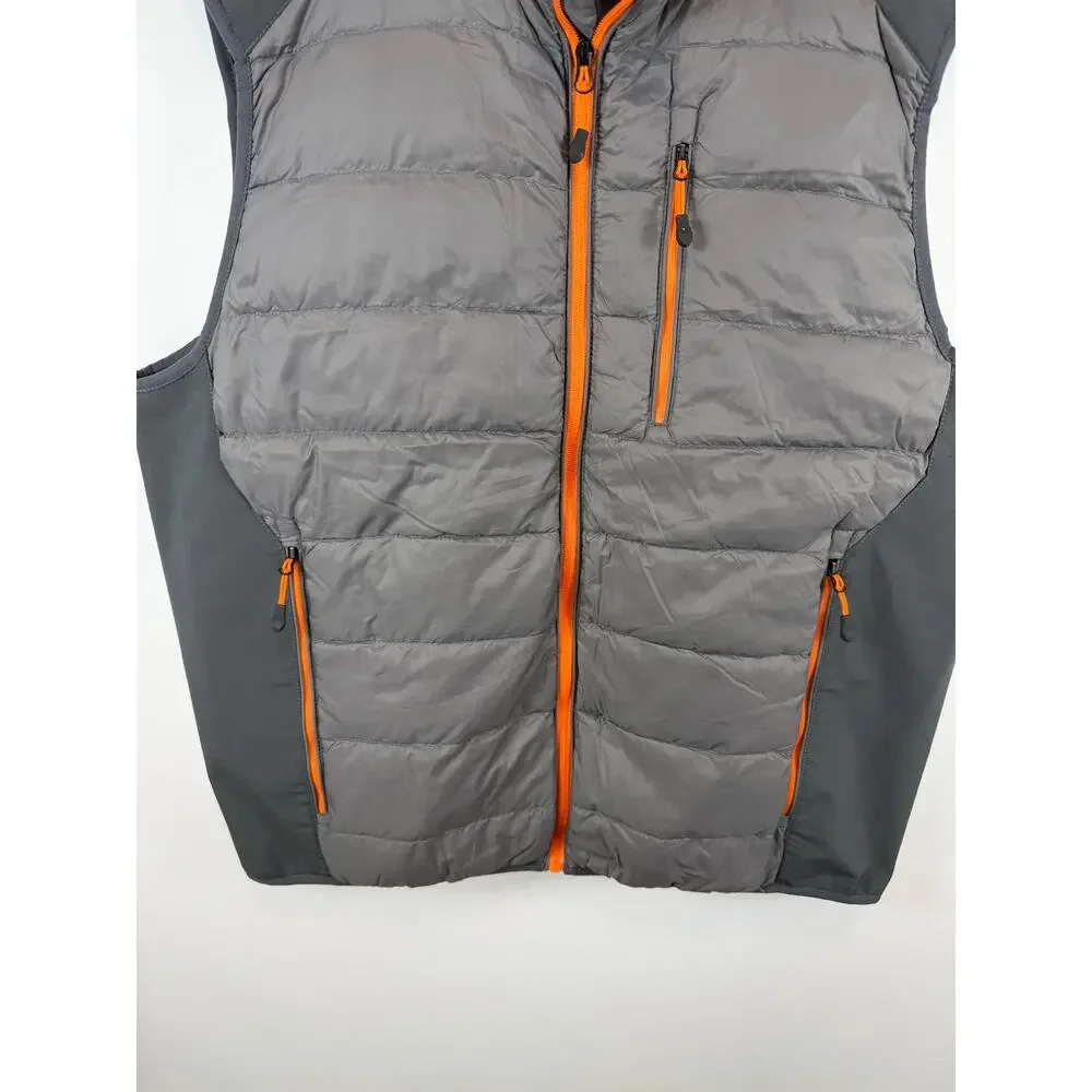 Propel Bass Engineered Hybrid Down Puffer Vest Grey Size XL Outdoors GH Bass - Picture 10 of 12